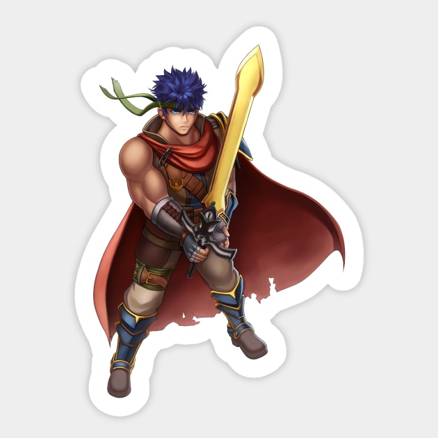 Ike Sticker by hybridmink